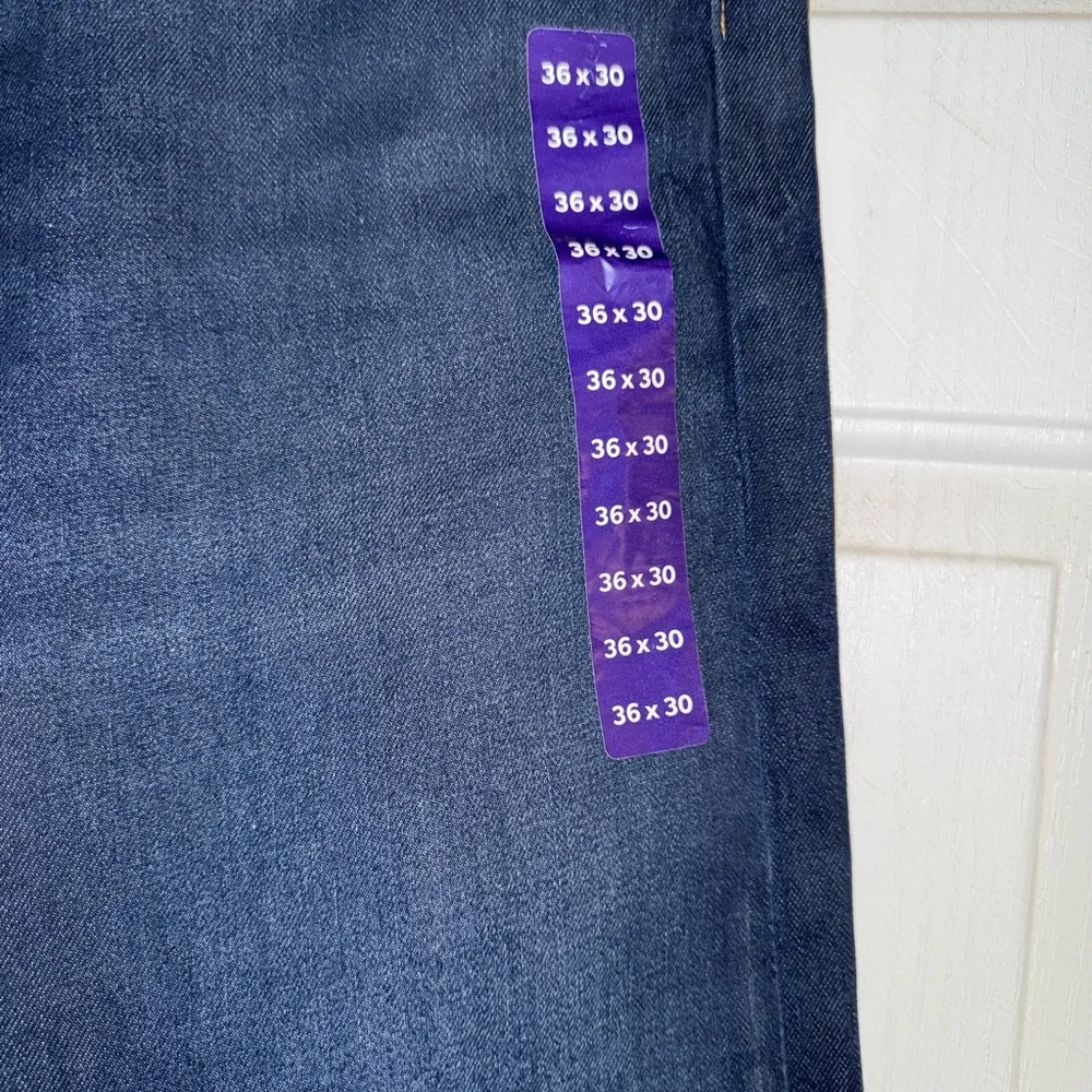 Levi's Men's Dark Wash 505 36W 30L Straight Jeans